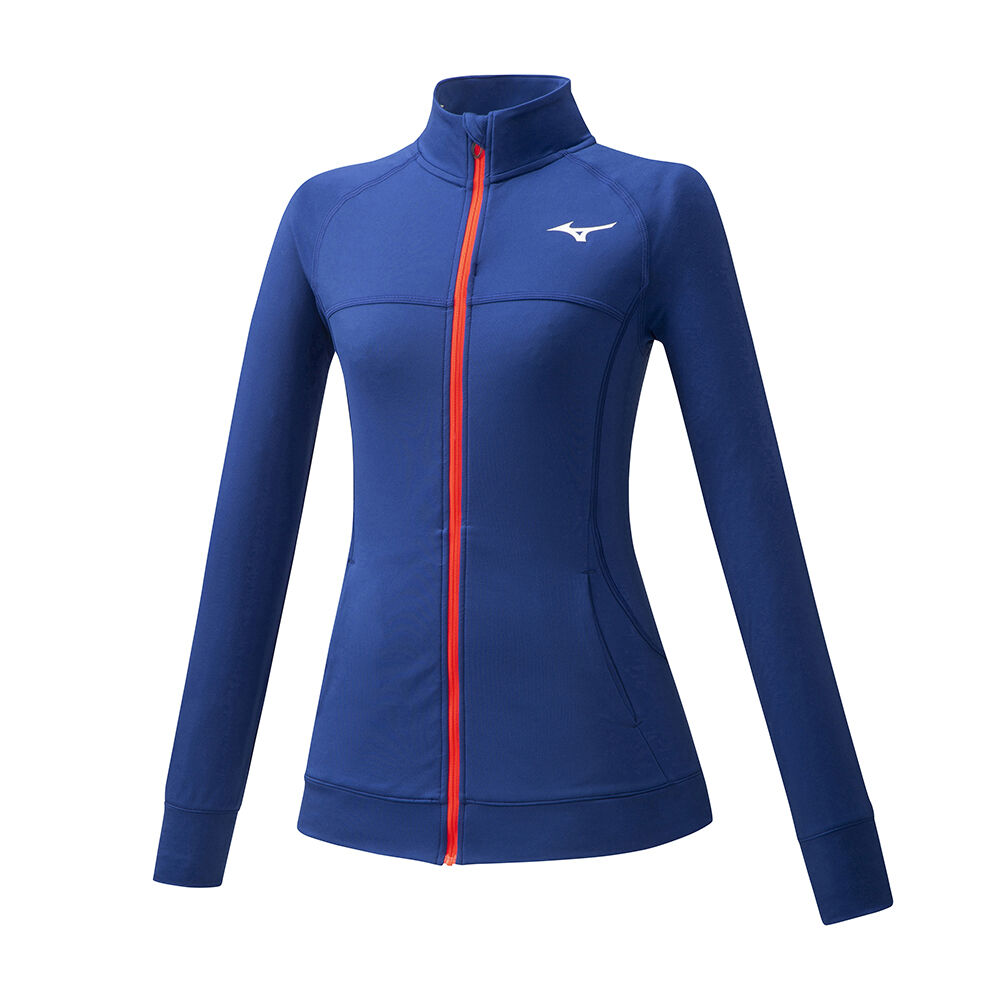 Mizuno Women's Training Jacket Blue (K2GC971321-QSA)